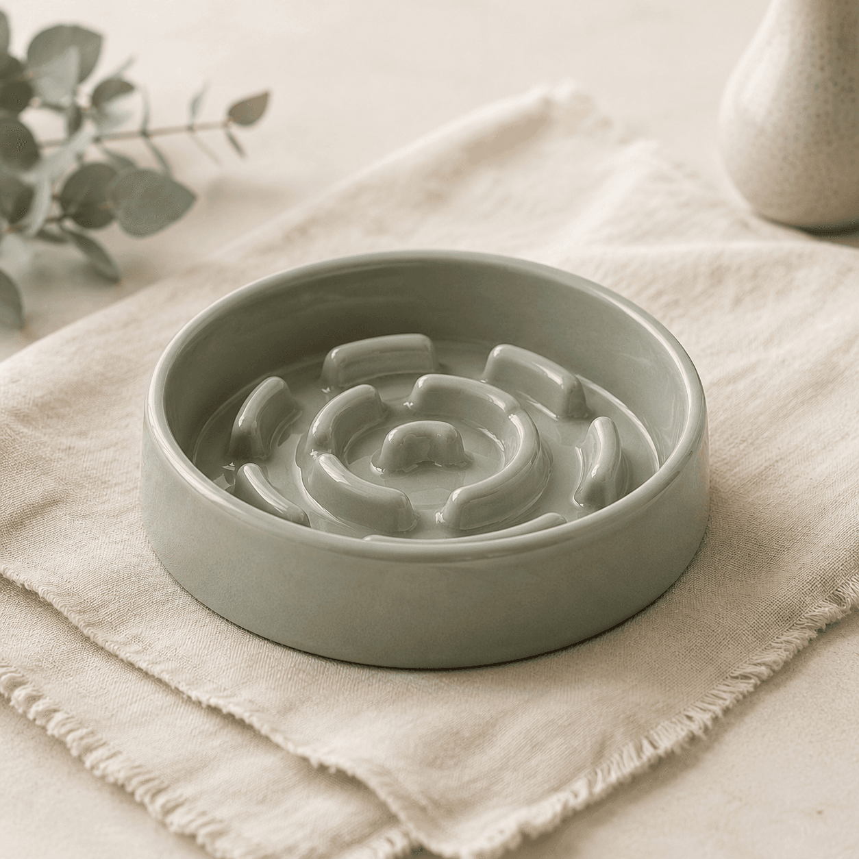 Ridged Ceramic Bowl