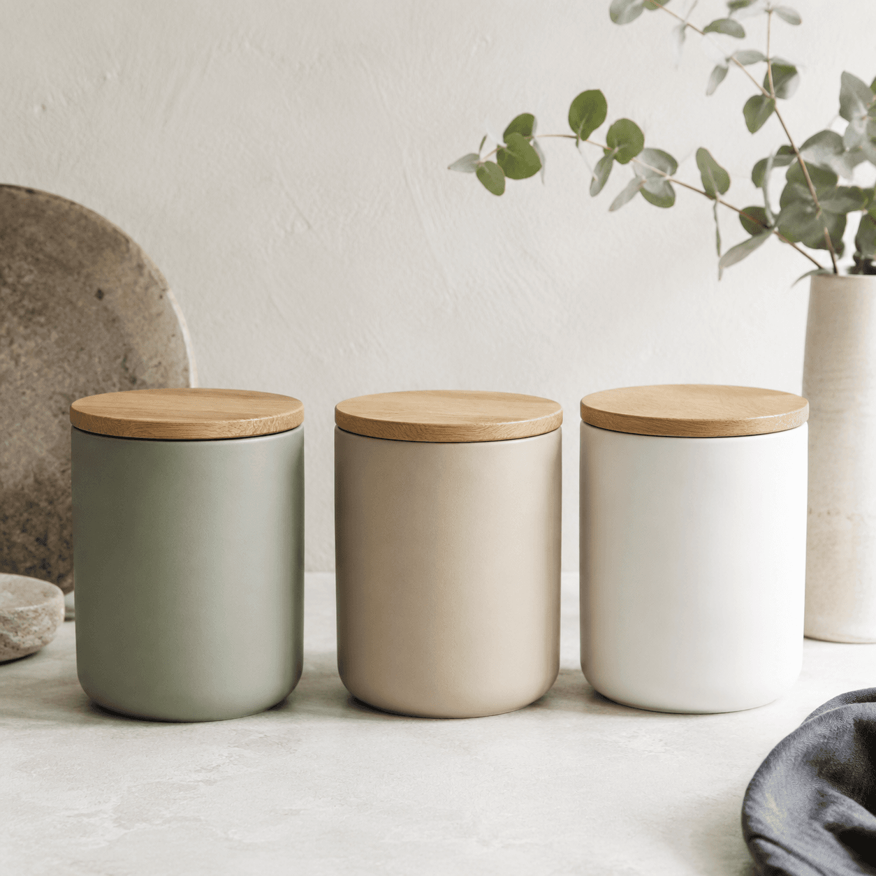 Storage Jar Trio
