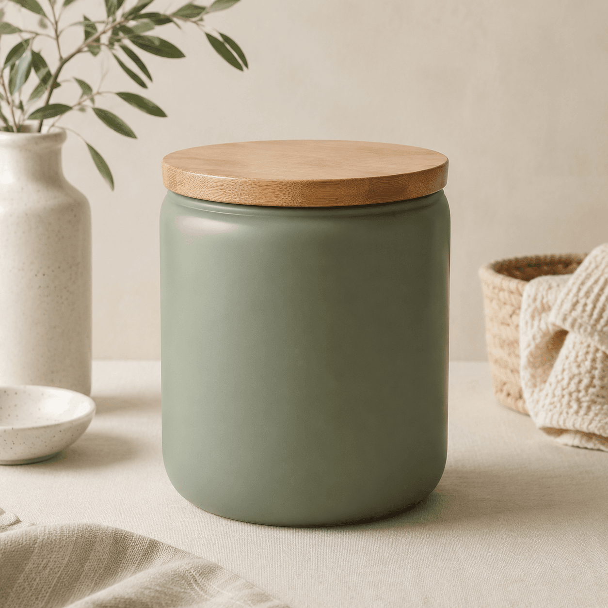 Sage Storage Jar